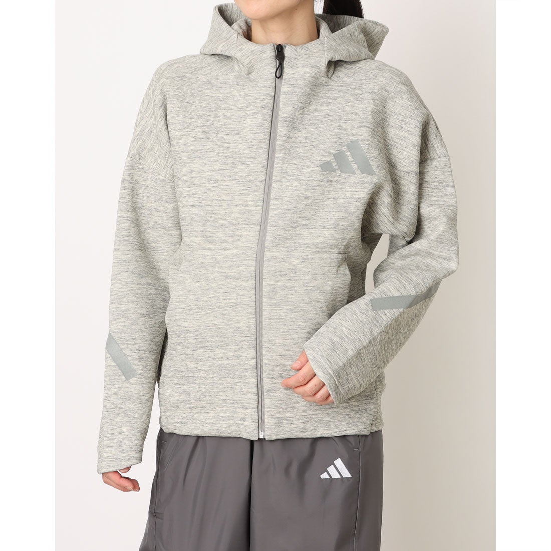 アディダス adidas レディース スウェットフルジップ adidas Z.N.E.