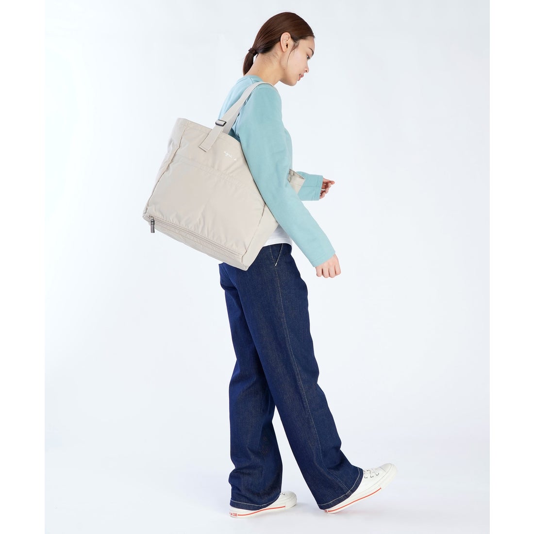 アニエスベー agnes b. AC12 E BAG ペアレンツバッグ（マザーズバッグ