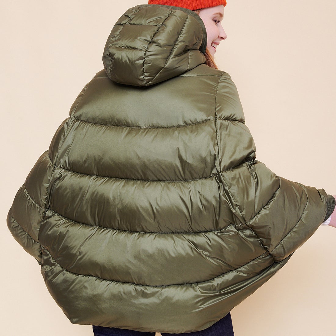 エーグル AIGLE バベリーポンチョ （ネイビー） -アウトレット通販