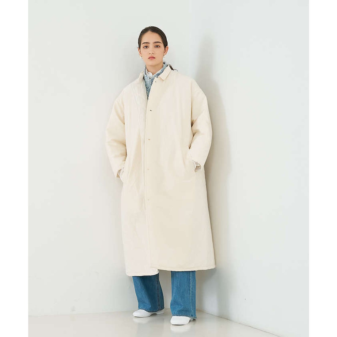 コレックス collex 【yarmo/ヤーモ】Quilting Lab Coat キルティング