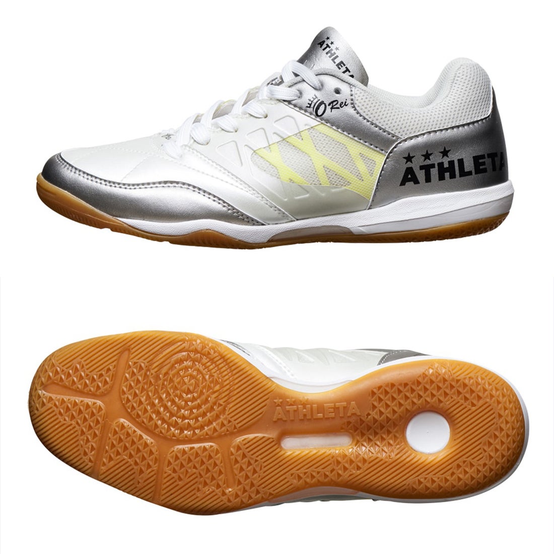 ATHLETA アスレタ O-Rei Futsal T008(ホワイト×シルバー) 11014 PWH