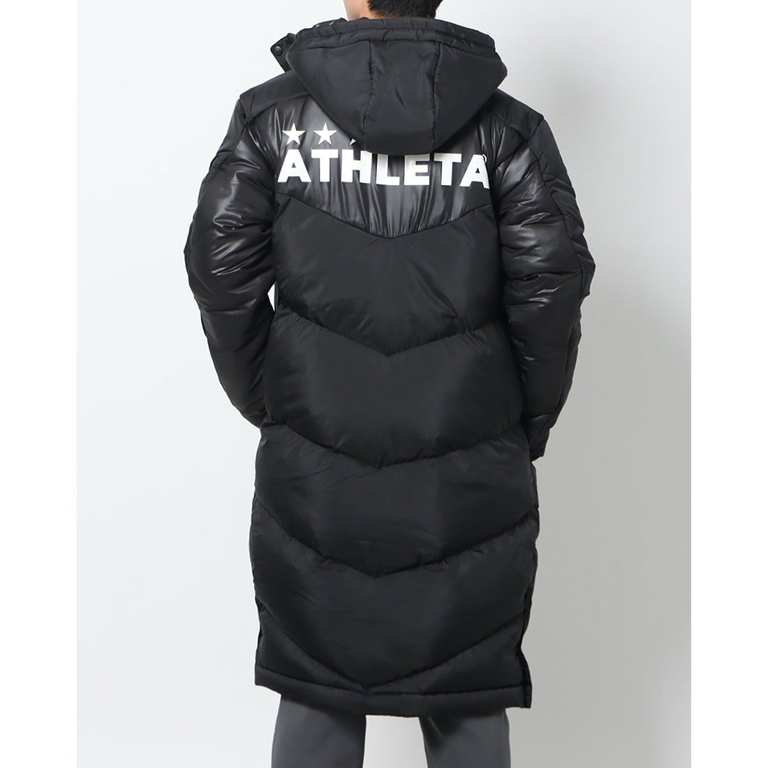 アスレタ ATHLETA メンズ ベンチコート ベンチコート 04145 （ブラック