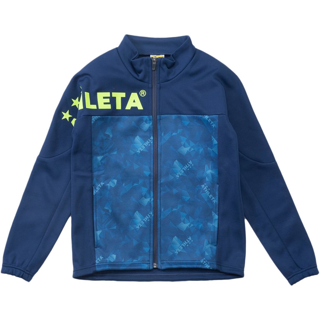 ATHLETA アスレタ 裏起毛ジャージ上下セット ジュニア(ネイビー) FP