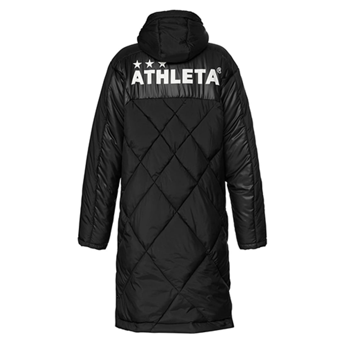 ATHLETA アスレタ ベンチコート(ブラック) 04140 BLK トレーニング