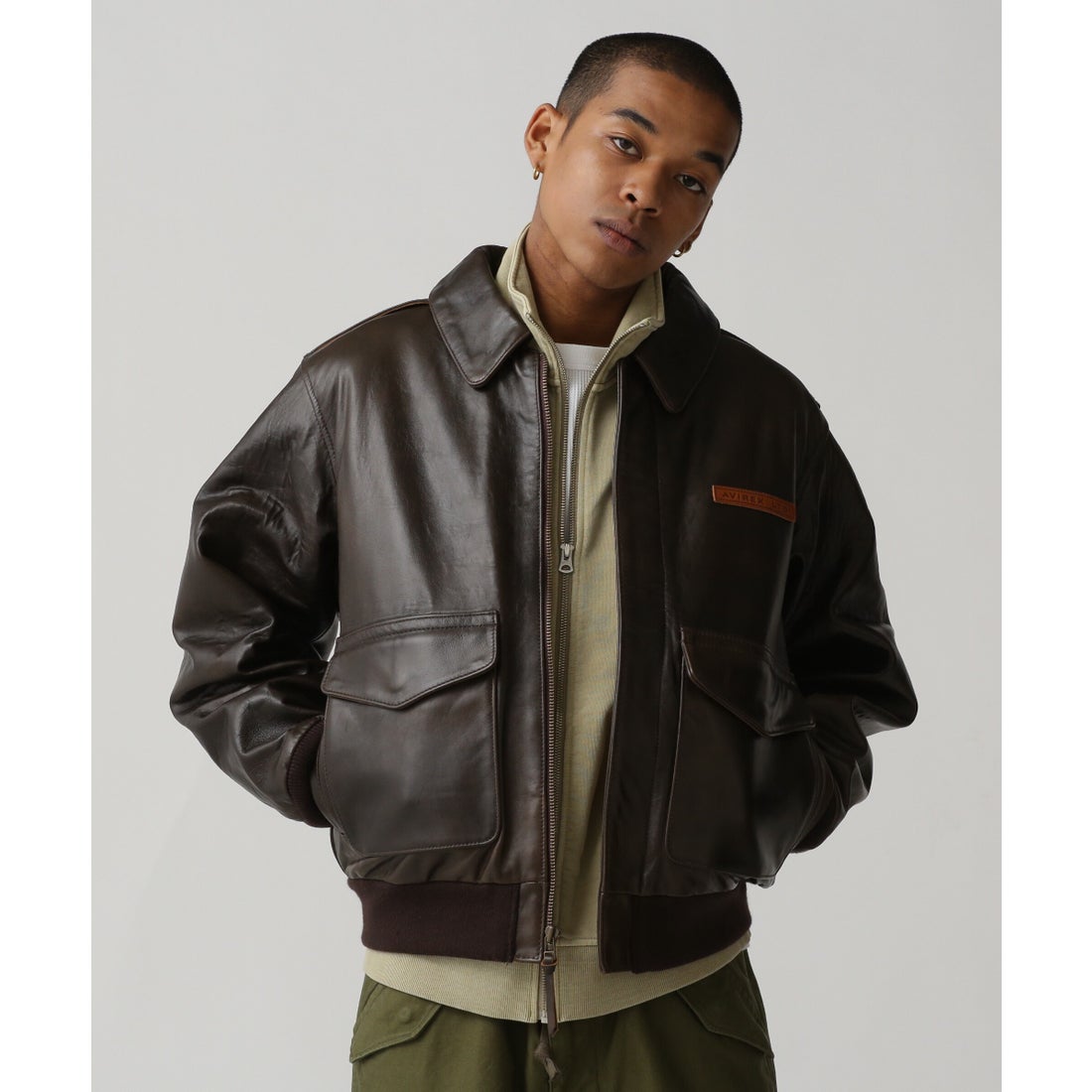 アヴィレックス AVIREX A－2 FLIGHT JACKET ANTIQUE LANB / A－2
