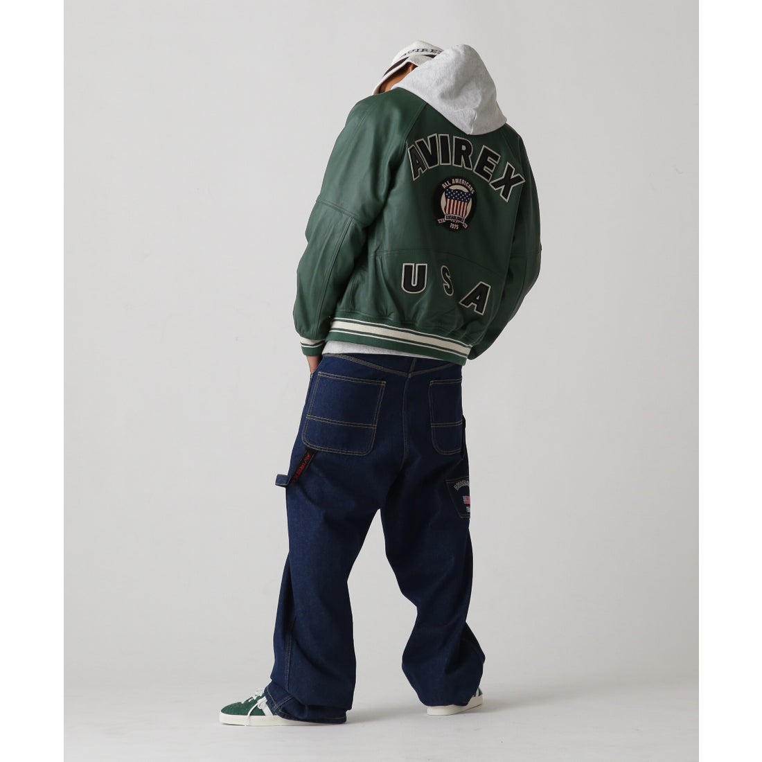 アヴィレックス AVIREX LIGHT SIGNATURE VARSITY JACKET/ライト