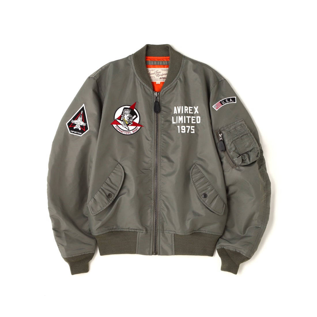 アヴィレックス AVIREX 《WEB&DEPOT限定》LIGHT MA－1 TOPHATTERS