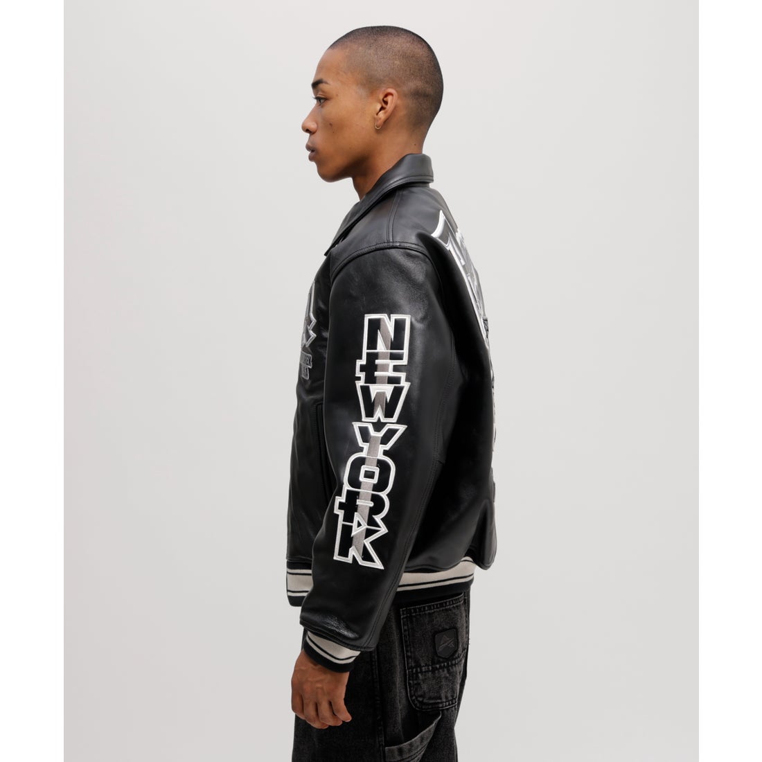 アヴィレックス AVIREX 《50th Anniversary》GRAPHIC VARSITY LEATHER