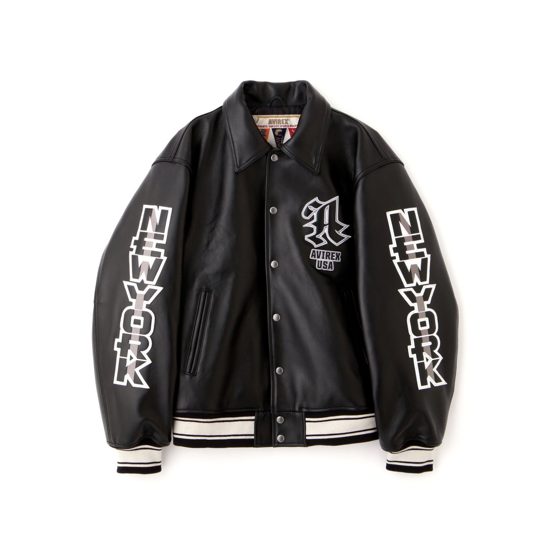 アヴィレックス AVIREX 《50th Anniversary》GRAPHIC VARSITY LEATHER