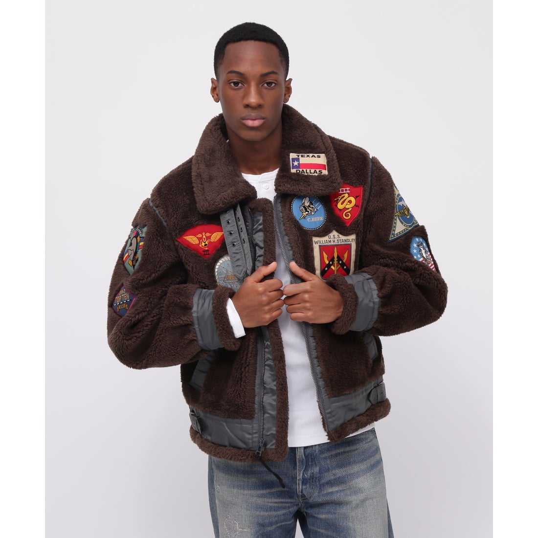 アヴィレックス AVIREX RETRO BOA B－3 TOPGUN （オリーブ