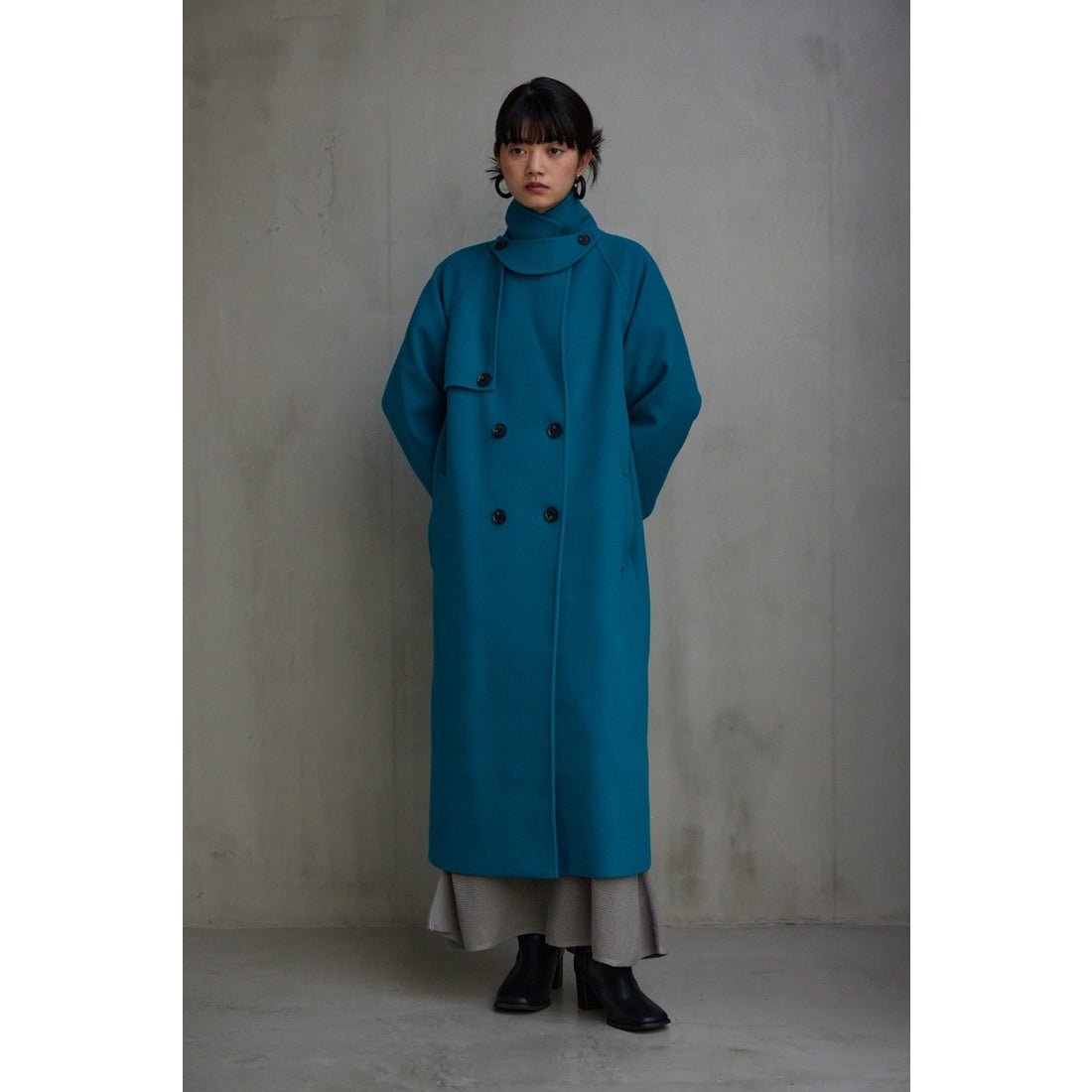 AZUL BY MOUSSY B-HEAT2WAYウォッシャブルロングコート BLU -靴