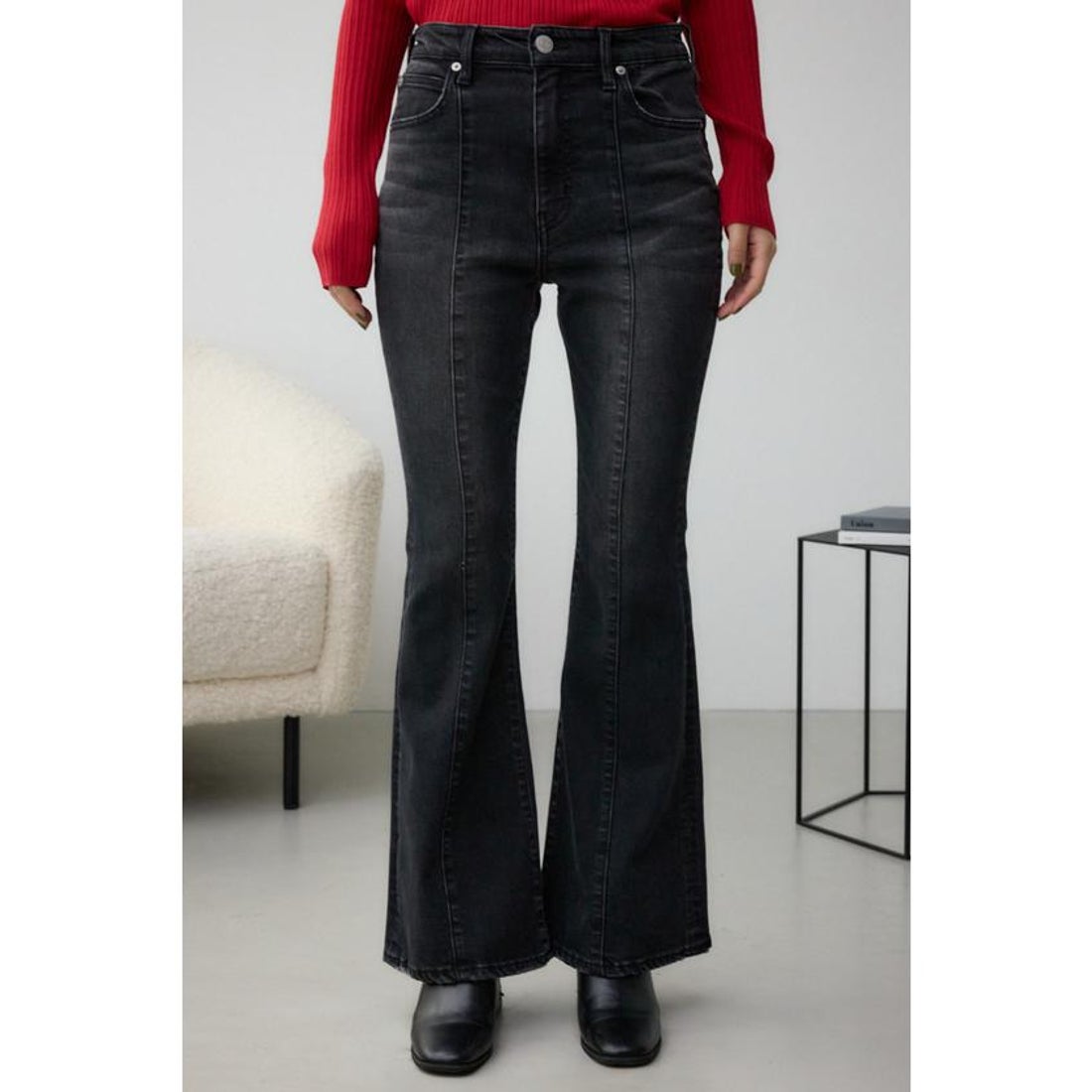 アズールバイマウジー AZUL BY MOUSSY AZUL DENIM オーバーダイ切替