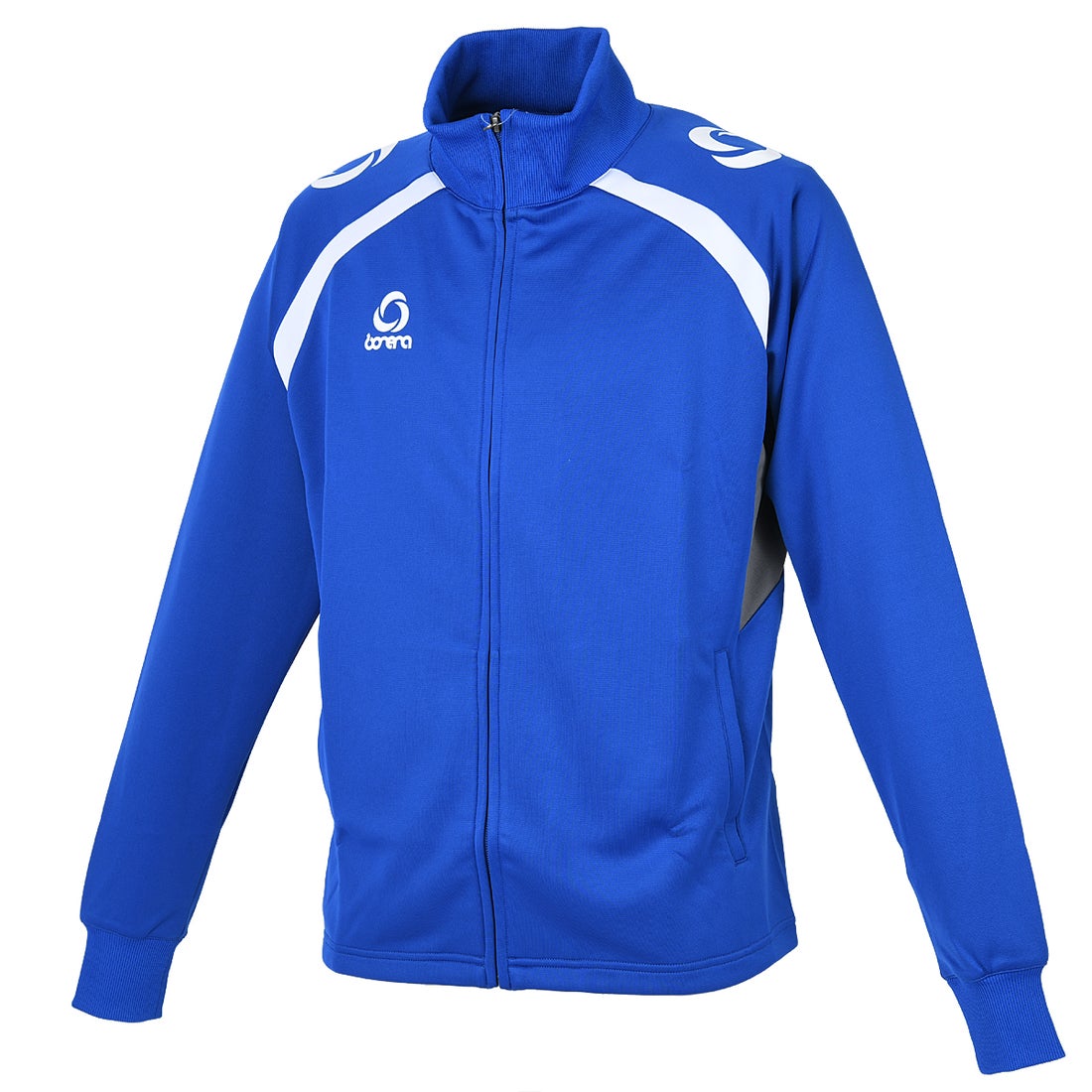 bonera ボネーラ 定番ジャージジャケット（ブルー） STD-JE001T BLU