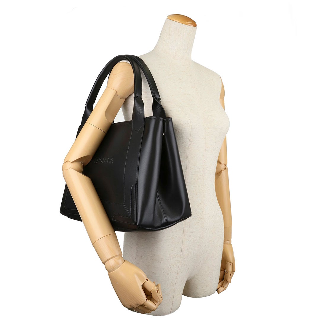バレンシアガ BALENCIAGA トートバッグ ネイビー カバス TOTE BAG