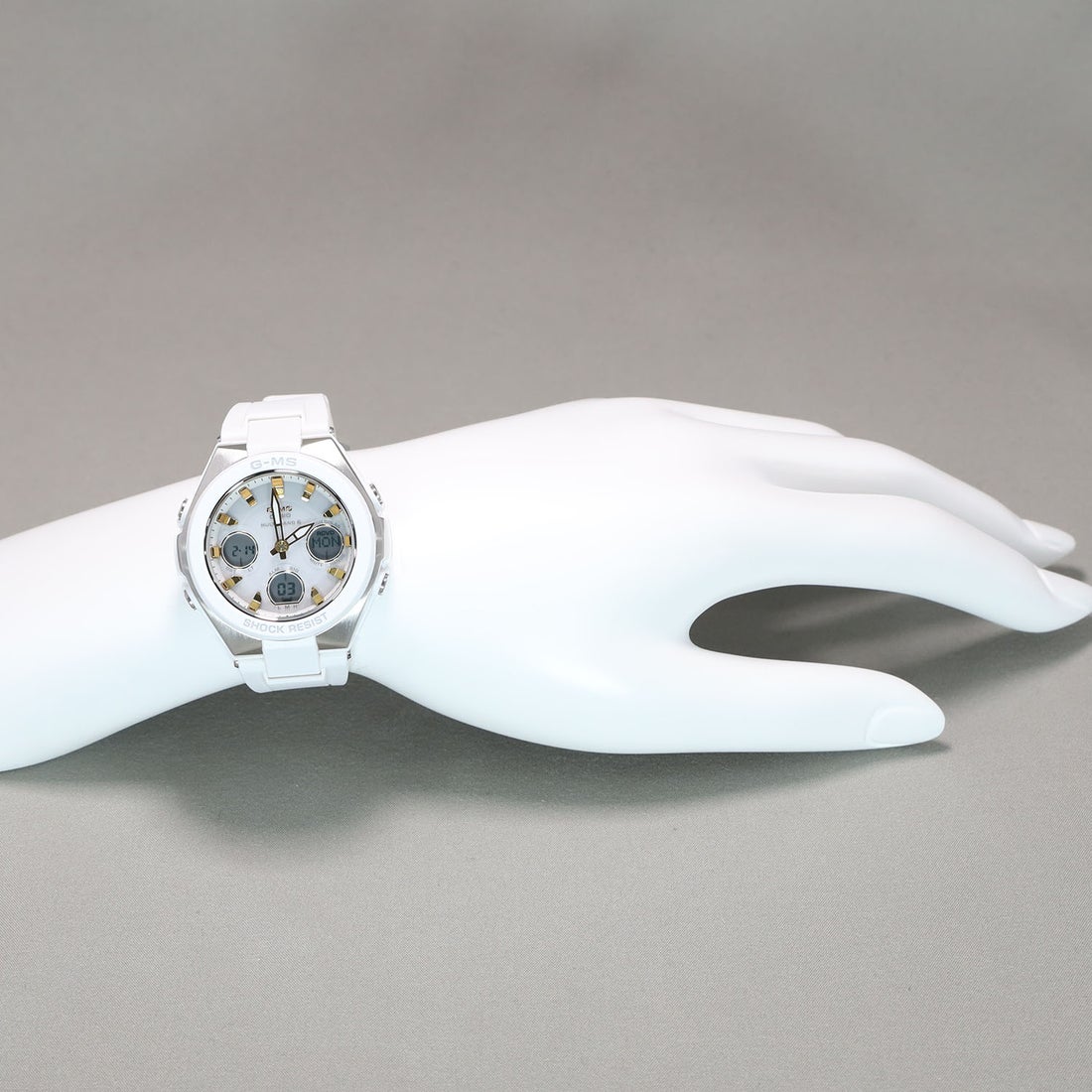 BABY-G】G-MS(ジーミズ) / 電波ソーラー / MSG-W100-7A2JF （ホワイト