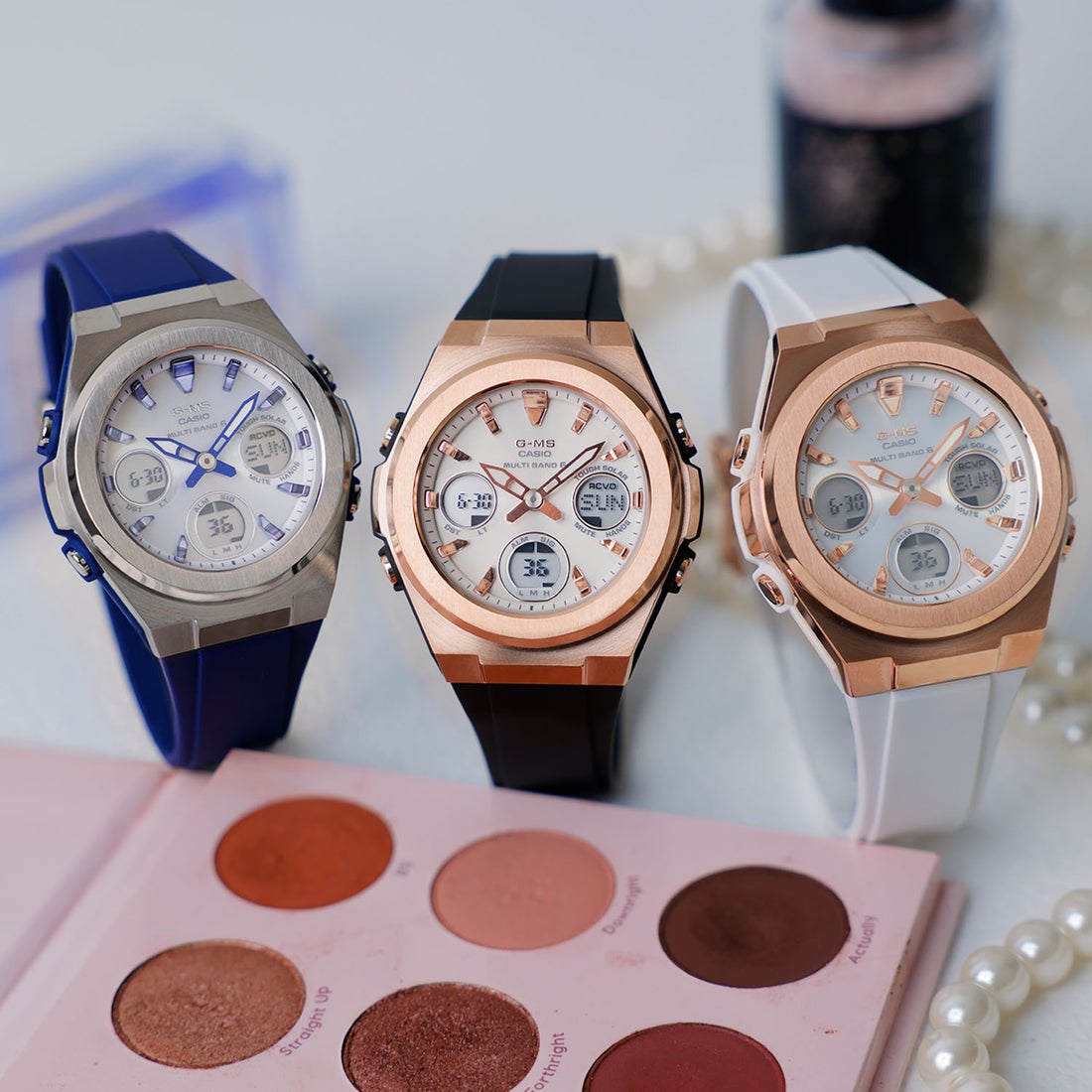 BABY-G】G-MS(ジーミズ) / デジタル＆アナログ / 電波ソーラー / MSG