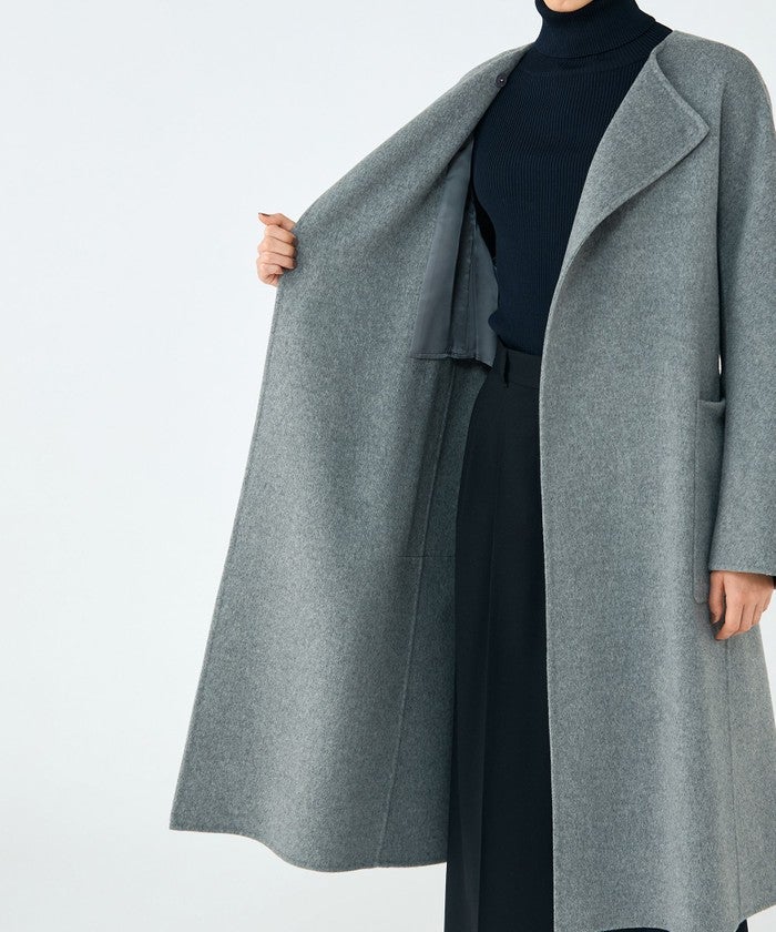 ボールジィ Ballsey プレミアムウールリバー ノーカラーコート （15