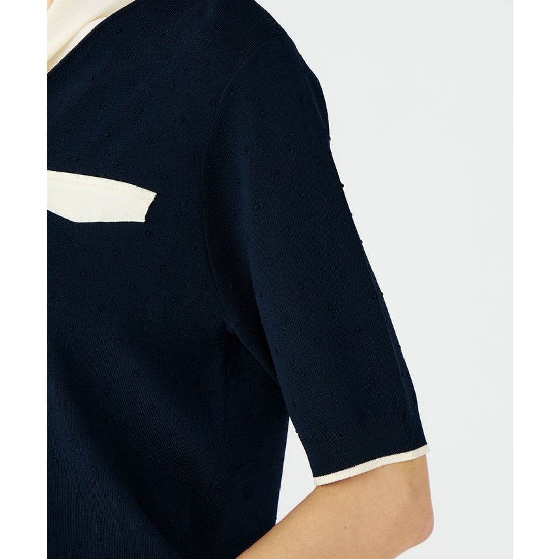 ボールジィ Ballseyストレッチタックドット ボウタイプルオーバー （12