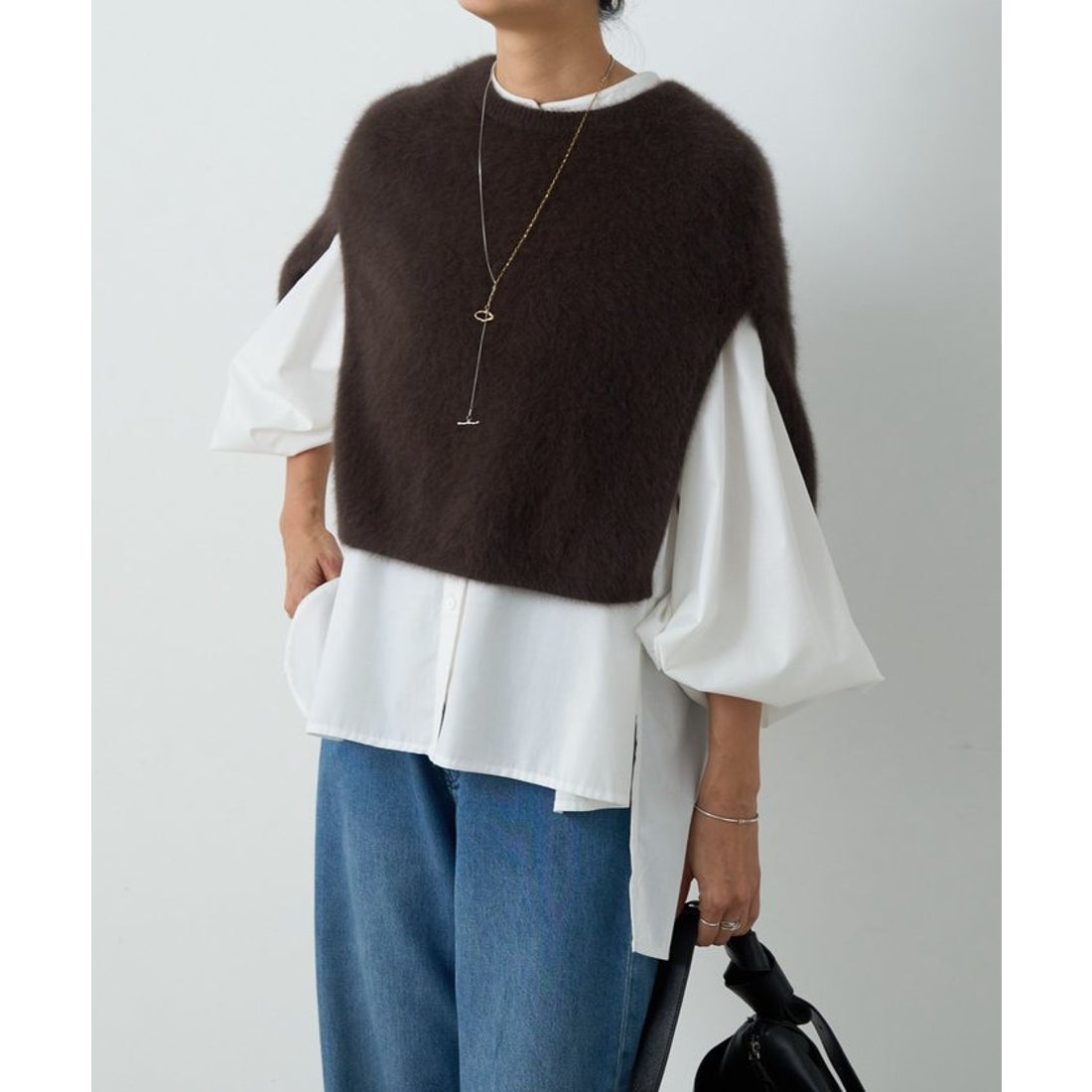 ビアズリー BEARDSLEY 《6/16(月)12:00予約開始》ファーニットポンチョ