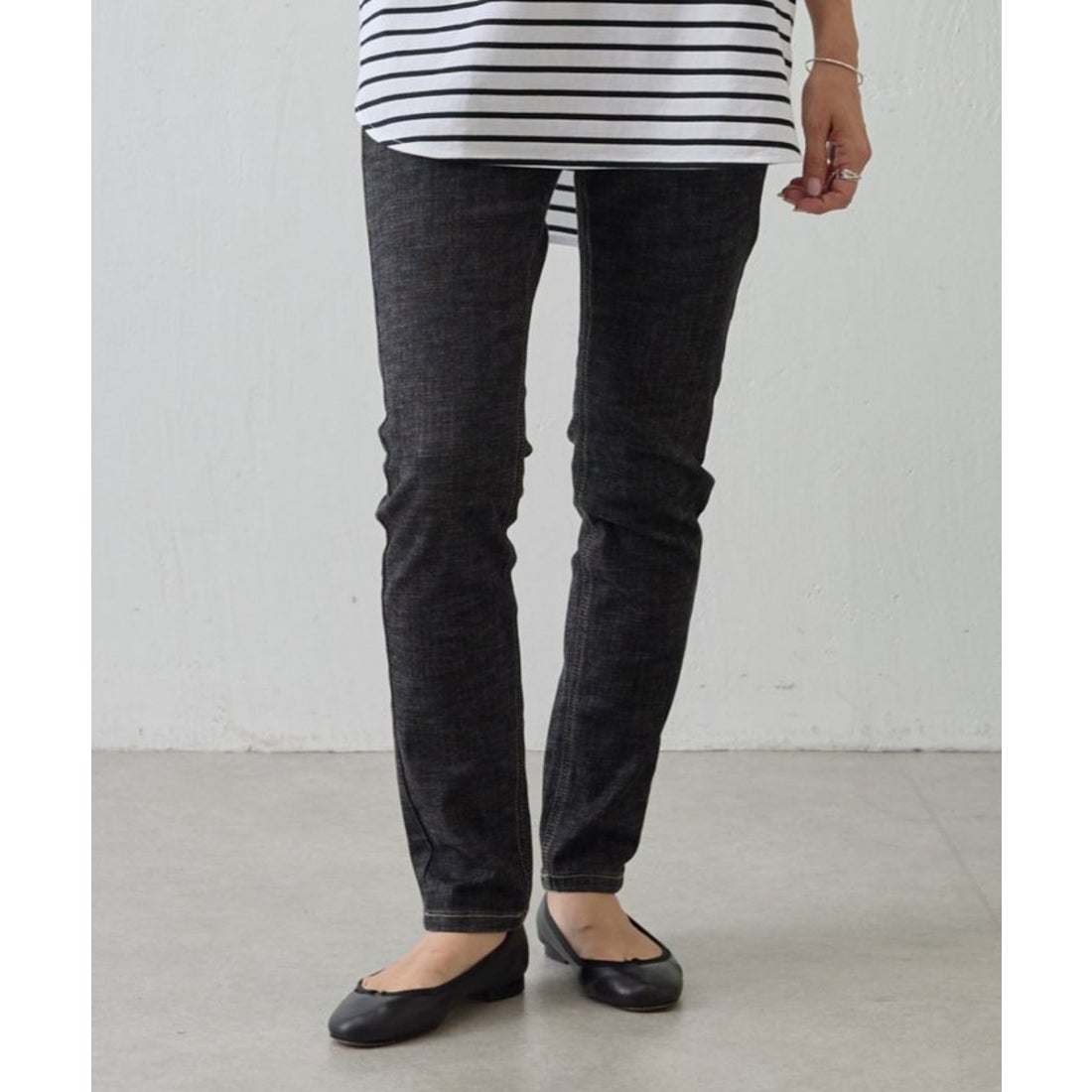 ビアズリー BEARDSLEY デニムパギンス（紐付き）《FRIPIER》 （gray