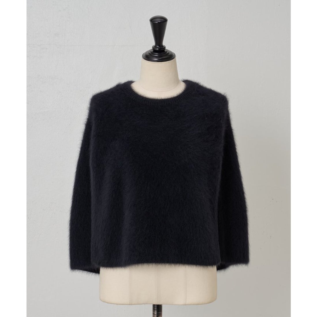 ビアズリー BEARDSLEY ファーニットポンチョ （camel） - ファッション