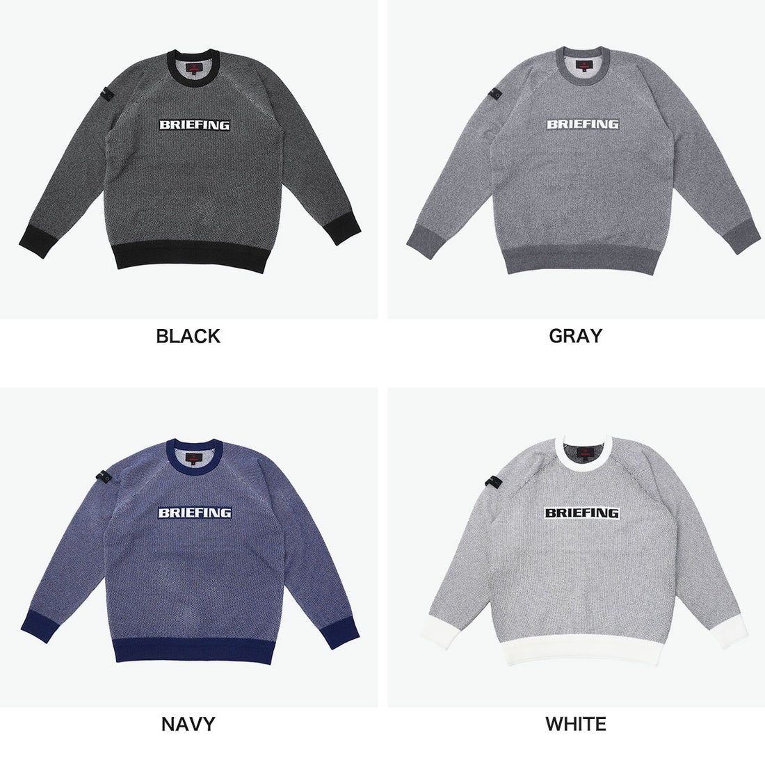 ブリーフィング BRIEFING 日本正規品 ウェア セーター ニット メンズ