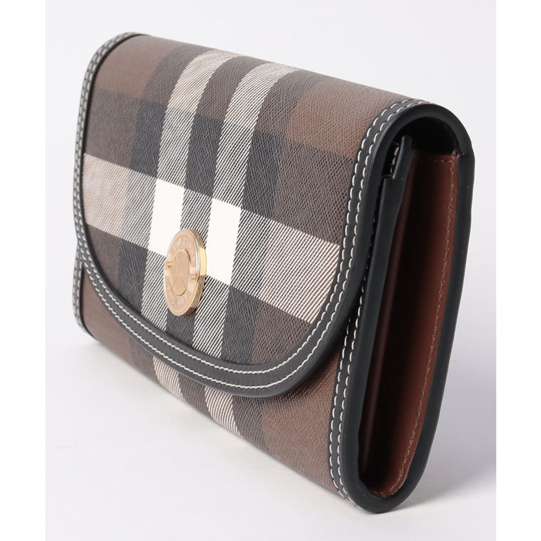 バーバリー BURBERRY バーバリー 8072668 長財布 チェック （ダーク