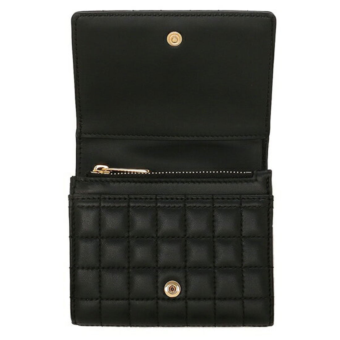 バーバリー BURBERRY 二つ折り財布 ローラ コンパクト財布 ブラック