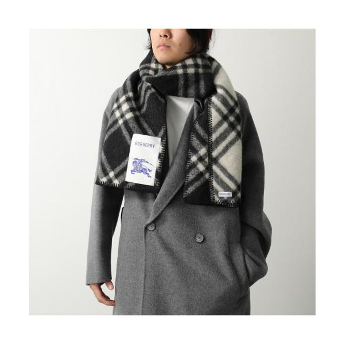 バーバリー BURBERRY BURBERRY マフラー MU TRI BAR CHK WO SCF