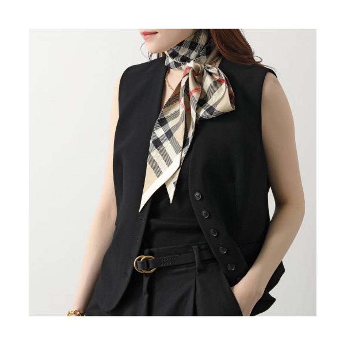 バーバリー BURBERRY BURBERRY ツイリー SILK SY シルク チェック