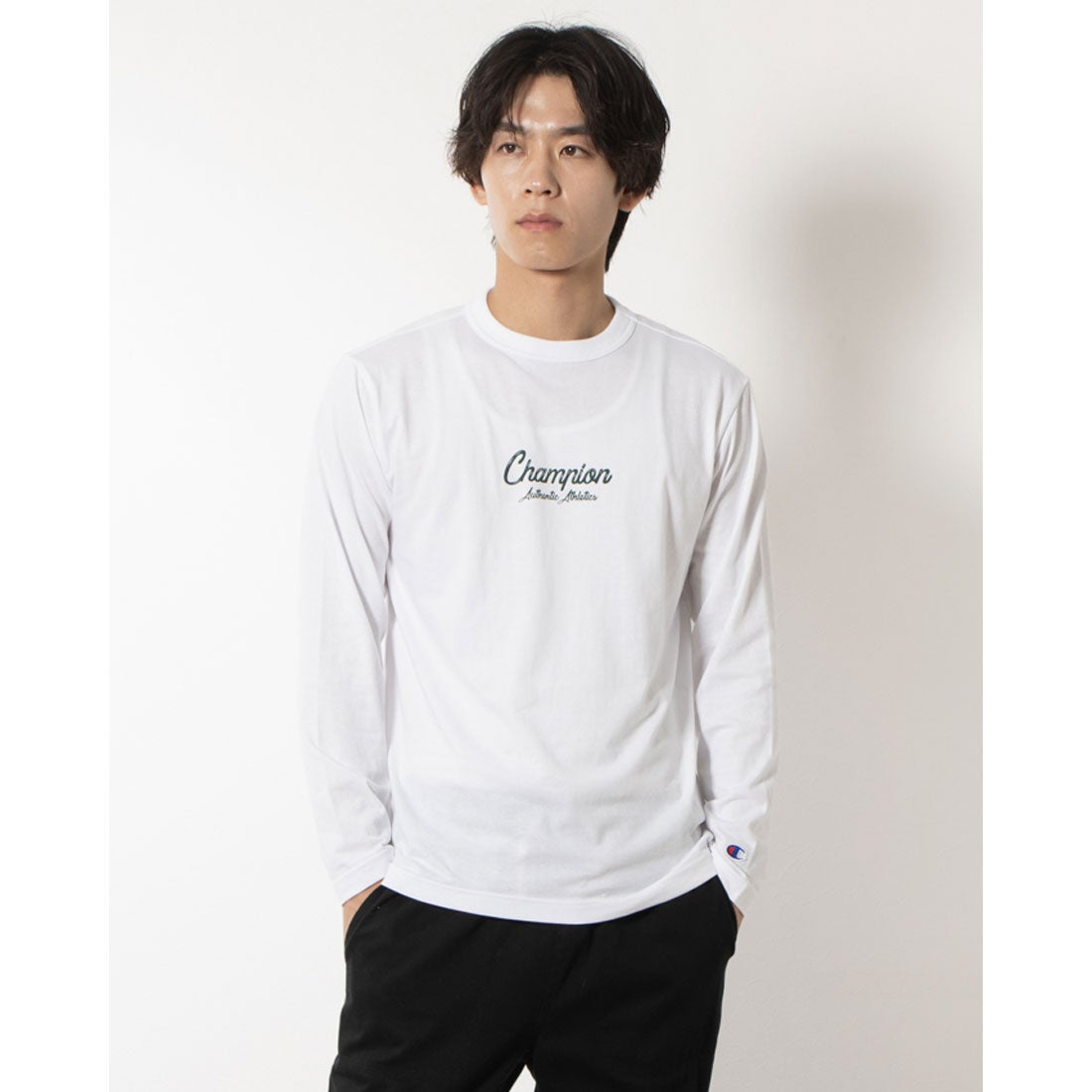 チャンピオン Champion メンズ 長袖Tシャツ LONG SLEEVE T-SHIRT_ C3