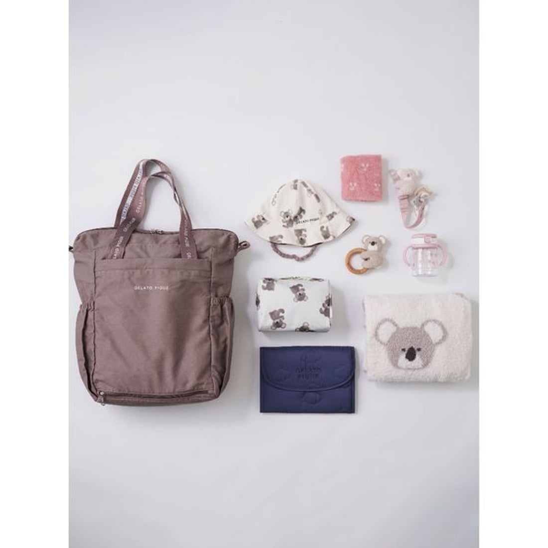 ジェラートピケ gelato pique 2wayママリュック （CGRY