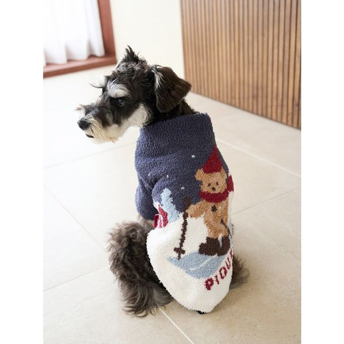 ジェラートピケ gelato pique 【HOLIDAY】【CAT&DOG】スキーベア