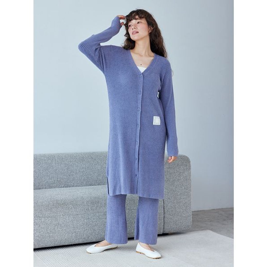 ジェラートピケ gelato pique ホットスムーズィーリブロング