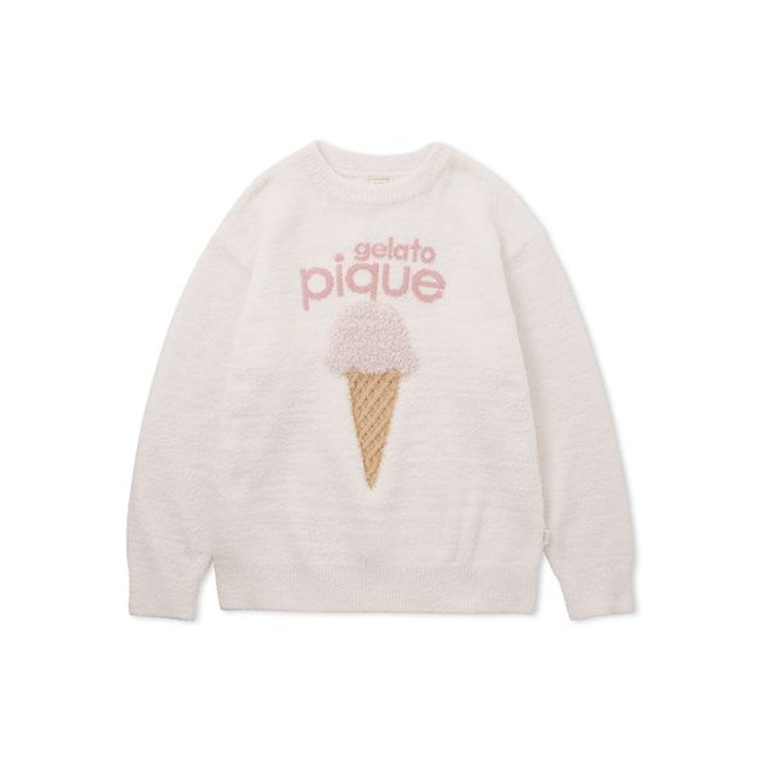 ジェラートピケ gelato pique ベビモコアイスジャガードプルオーバー