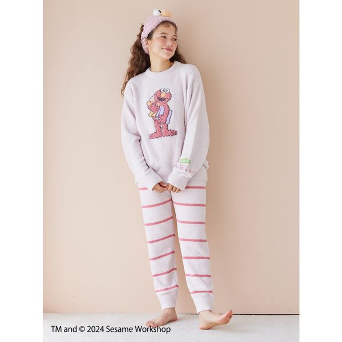 ジェラートピケ gelato pique 【SESAME STREET】モチーフジャガード