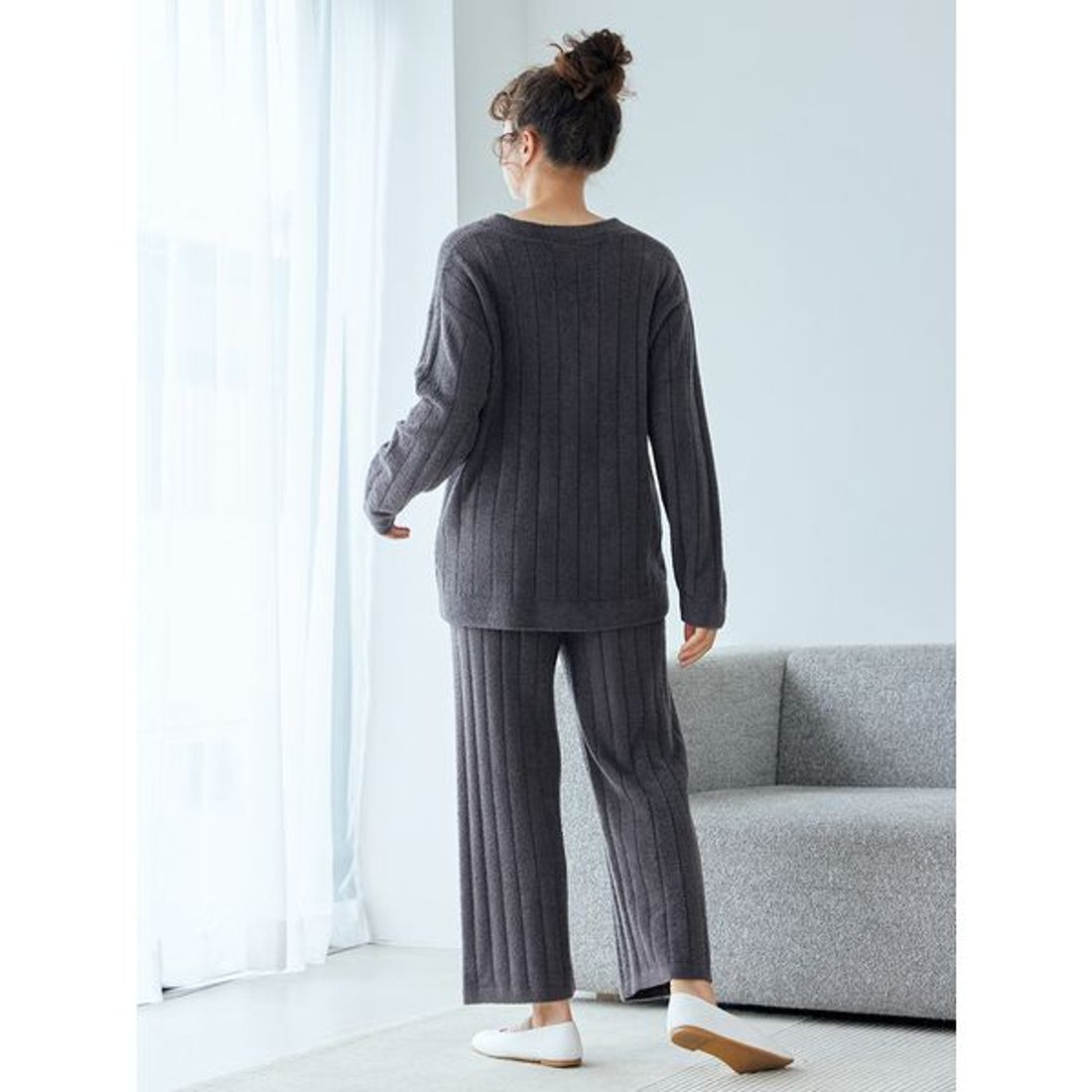 ジェラートピケ gelato pique ホットスムーズィーワイドリブ