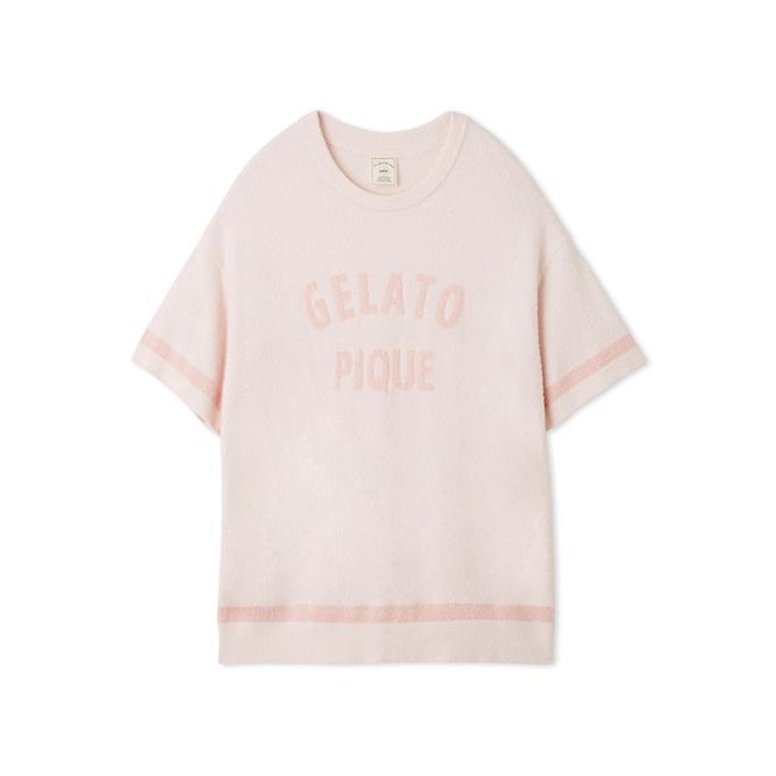 ジェラートピケ gelato pique スムーズィートリム半袖プルオーバー