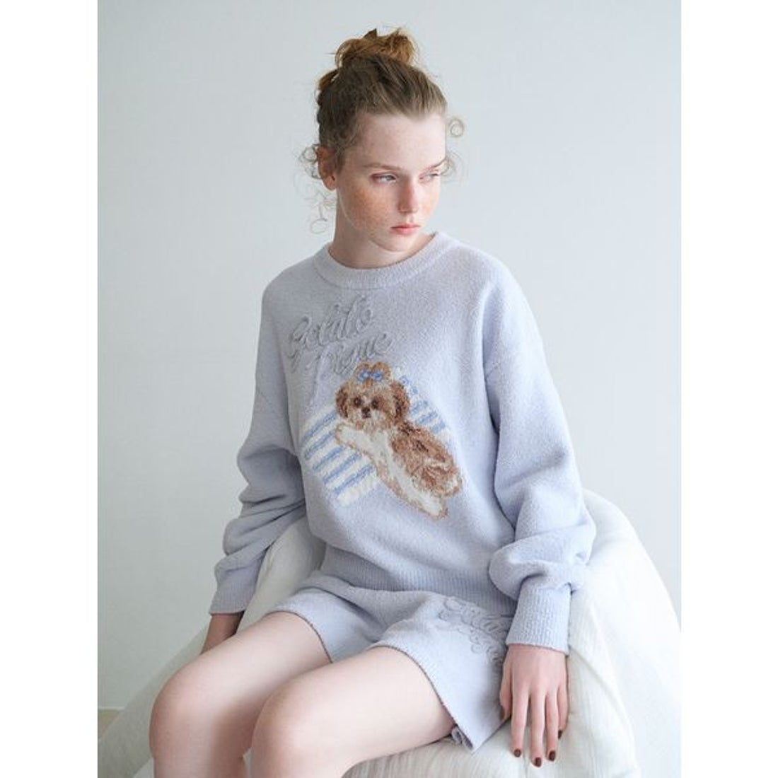 ジェラートピケ gelato pique シーズージャガードプルオーバー （NVY