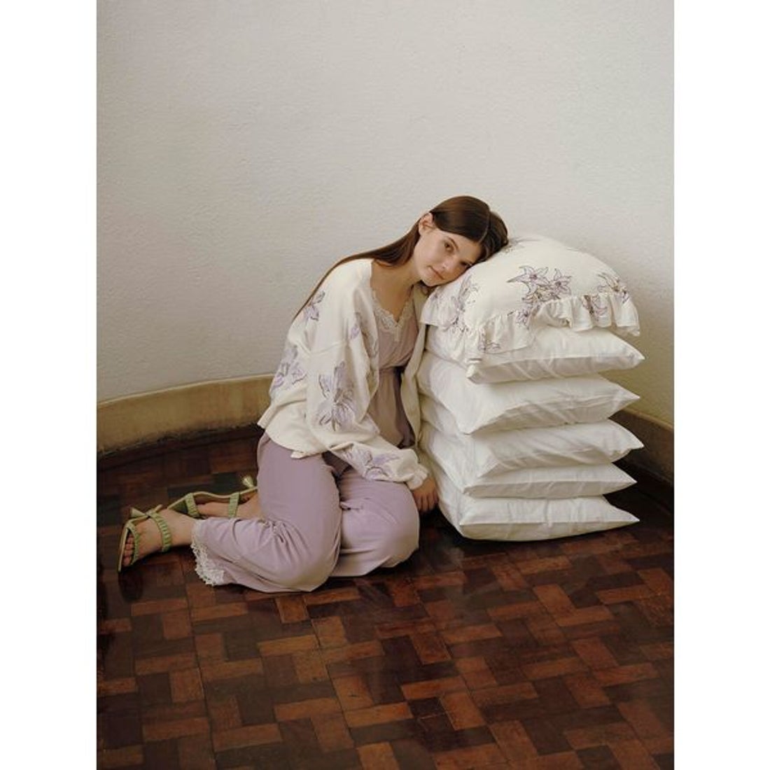 ジェラートピケ gelato pique 【MUCHA】リリージャガードカーディガン