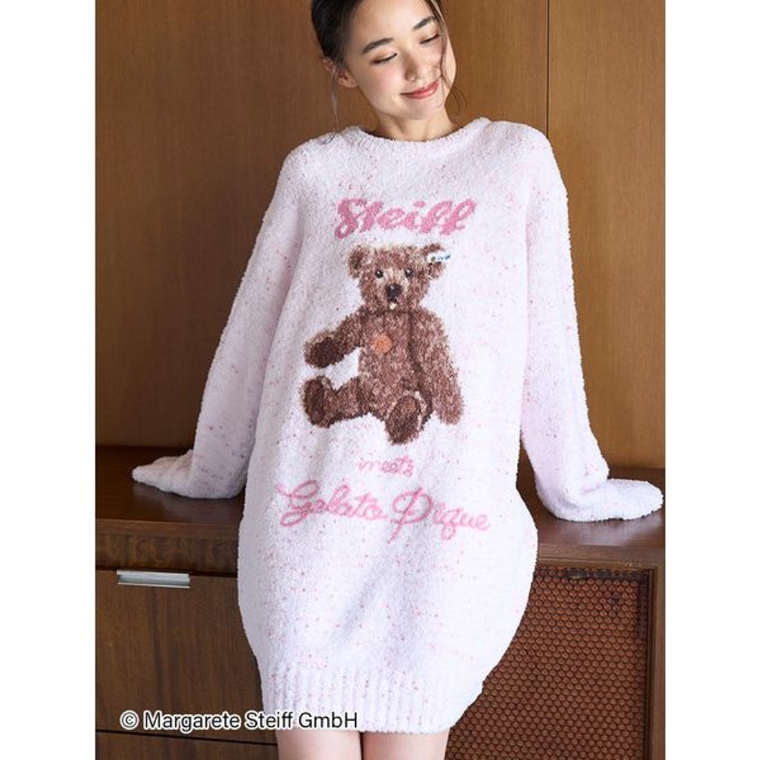 ジェラートピケ gelato pique 【Steiff】パウダーネップジャガード