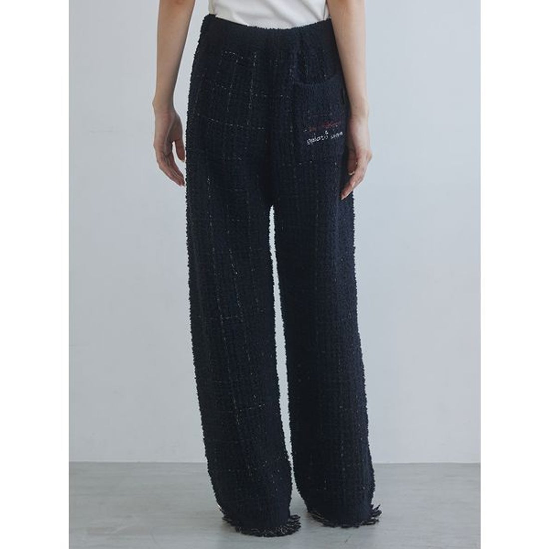 ジェラートピケ gelato pique 【JOEL ROBUCHON】ツイードモコロング