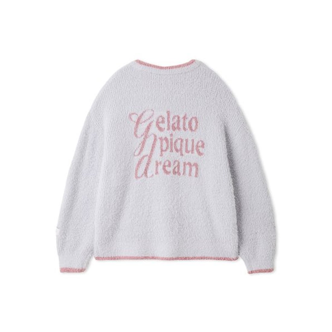 ジェラートピケ gelato pique ラメフェザーカーディガン （PNK