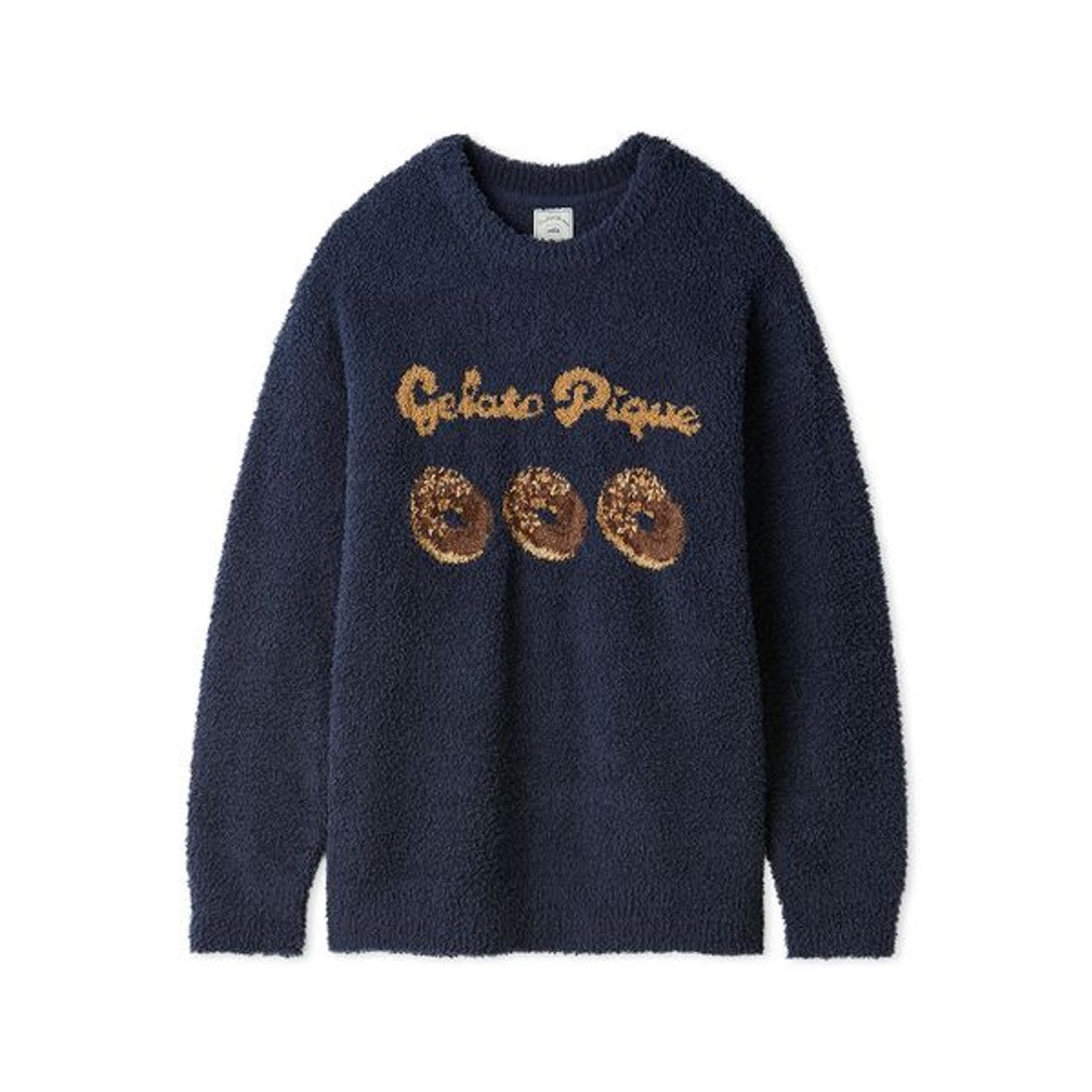 ジェラートピケ gelato pique ドーナツジャガードプルオーバー （NVY