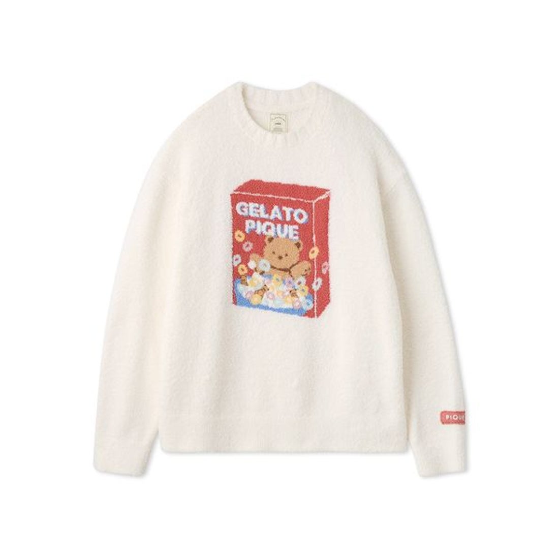 ジェラートピケ gelato pique ベビモコシリアルベアジャガードプル