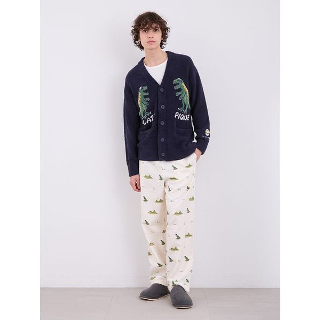 ジェラートピケ オム GELATO PIQUE HOMME 【HOMME】パウダーダイナソー