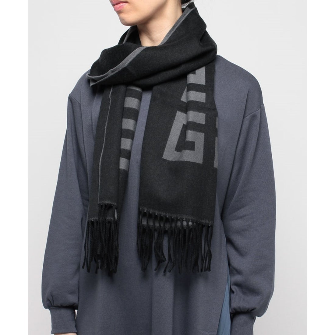 ジバンシィ GIVENCHY 【GIVENCHY / ジバンシー】ブランドロゴ マフラー