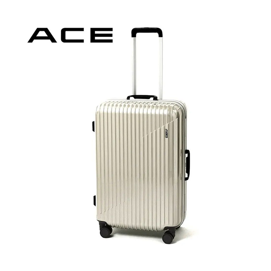 エース ACE エース スーツケース Mサイズ 58L ストッパー付き フレーム