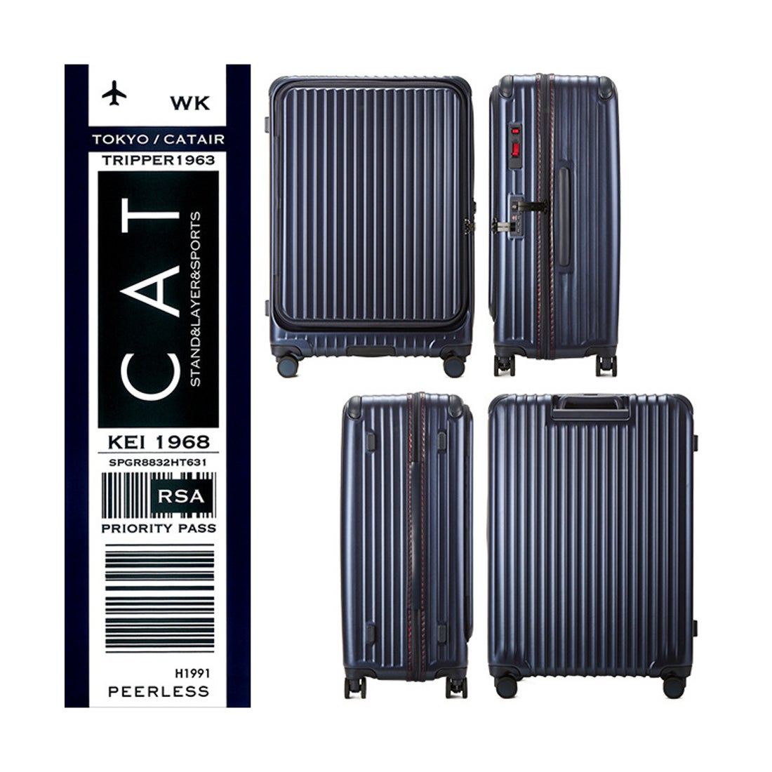 カーゴ CARGO カーゴ スーツケース 100L Lサイズ フロントオープン