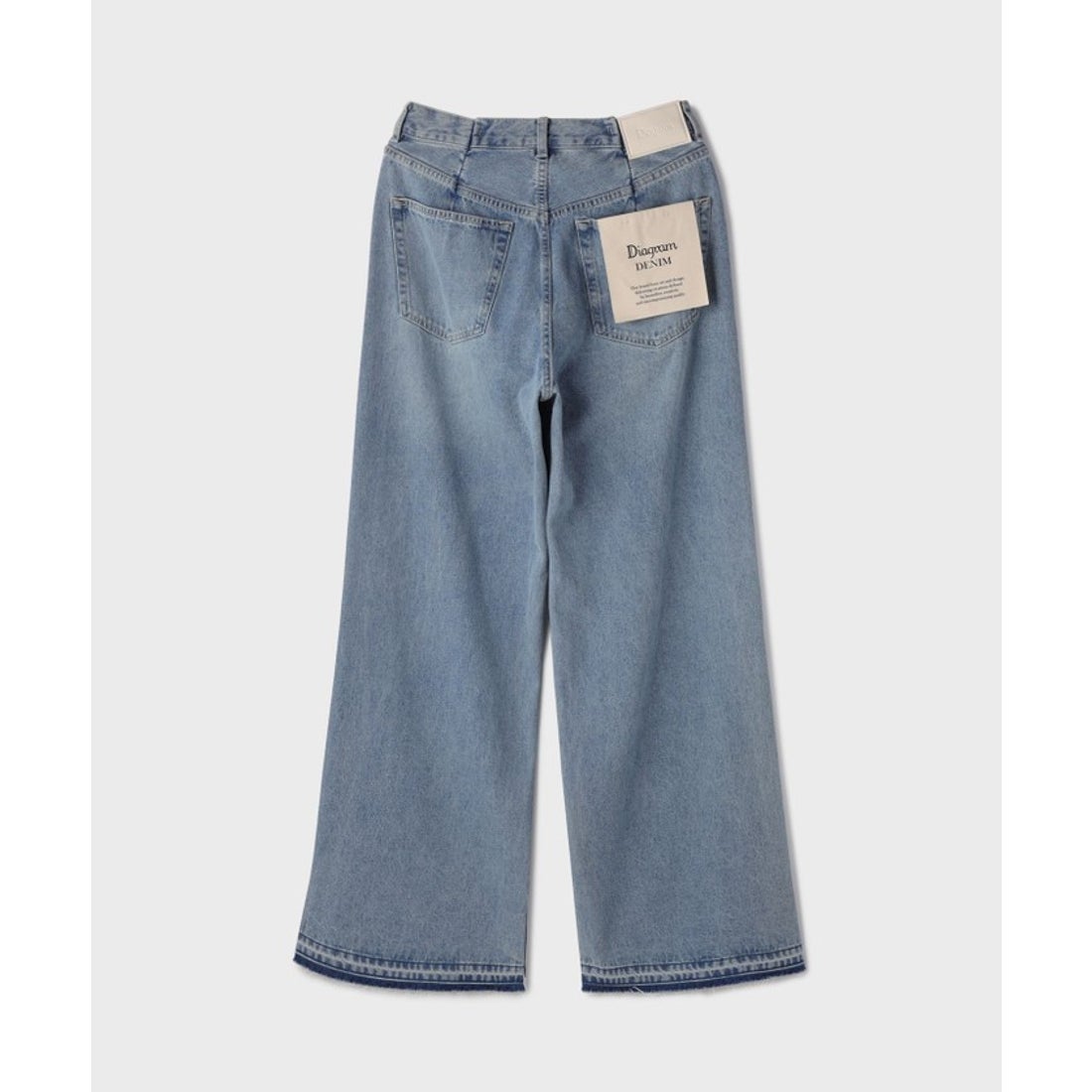 グレースコンチネンタル GRACE CONTINENTAL リメイクストレートデニム